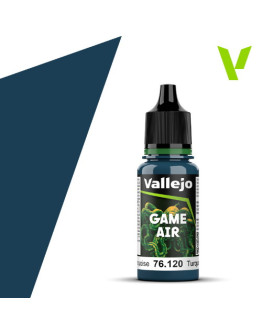 VALLEJO GAME AIR ACRYLIC PAINT - 76.120 - ABYSSAL TURQUOISE (18ML)