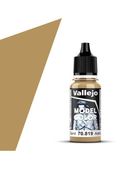 VALLEJO MODEL COLOR ACRYLIC PAINT - 137 - Iraqui Sand (17ml) **