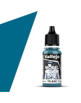 VALLEJO MODEL COLOR ACRYLIC PAINT - 070 - Light Turquoise (17ml) **