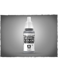 VALLEJO MODEL COLOR ACRYLIC PAINT - 181 - MEDIUM SEA GREY (18ml)