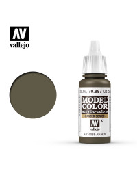VALLEJO MODEL COLOR ACRYLIC PAINT - 122 - US OLIVE DRAB