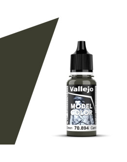 VALLEJO MODEL COLOR ACRYLIC PAINT - 108 - Camouflage Olive Green (17ml) **