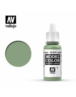 VALLEJO MODEL COLOR ACRYLIC PAINT - 076 - GREEN SKY (18ml)