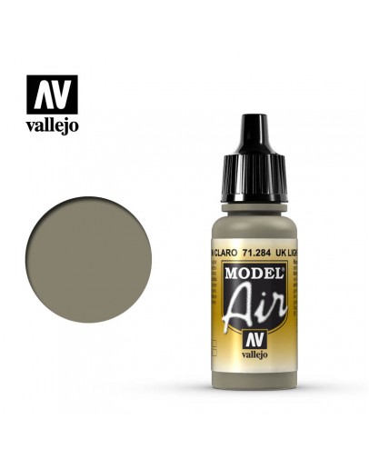 VALLEJO MODEL AIR ACRYLIC PAINT - 71.284 - UK LIGHT MUD (17ML)