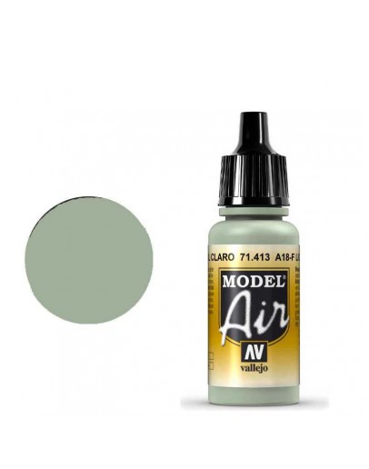 VALLEJO MODEL AIR ACRYLIC PAINT - 71.413 - A-18F LIGHT BLUE (17ML)