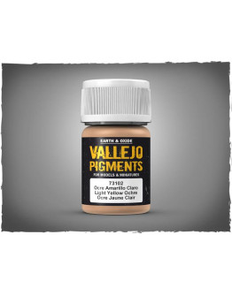 VALLEJO AUXILIARY PRODUCTS - EARTH & OXIDE - 73.102- LIGHT YELLOW OCHRE (35ML)