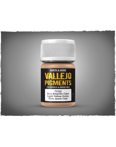 VALLEJO AUXILIARY PRODUCTS - EARTH & OXIDE - 73.102- LIGHT YELLOW OCHRE (35ML)
