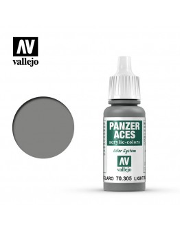 VALLEJO PANZER ACES ACRYLIC PAINT - 70.305 - LIGHT RUBBER (17ML)