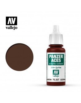 VALLEJO PANZER ACES ACRYLIC PAINT - 70.307 - GERMAN RED TAIL LIGHT (17ML)