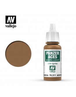 VALLEJO PANZER ACES ACRYLIC PAINT - 70.311 - NEW WOOD (17ML)