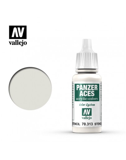 VALLEJO PANZER ACES ACRYLIC PAINT - 70.313 - STENCIL (17ML)