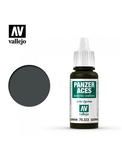 VALLEJO PANZER ACES ACRYLIC PAINT - 70.333 - GERMAN TANK CREW (17ML)