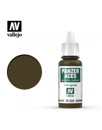 VALLEJO PANZER ACES ACRYLIC PAINT - 70.335 - GERMAN TANK CREW II (17ML)