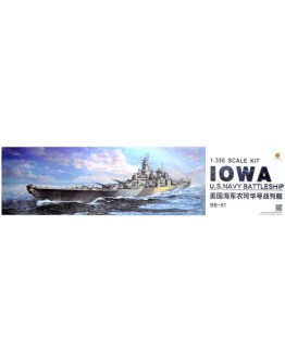 VERY FIRE 1/350 SCALE MODEL KIT 350910 - USS IOWA VF3350910