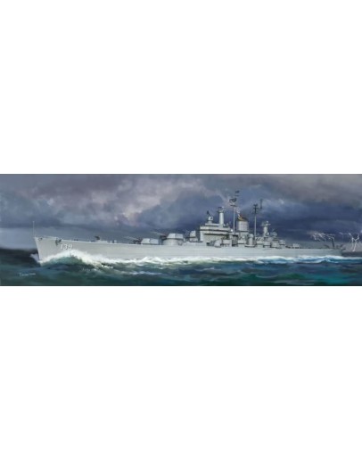 VERY FIRE 1/350 SCALE PLASTIC SHIP MODEL KIT - VF350919 - USS Salem CA-139