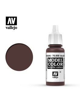 VALLEJO MODEL COLOR ACRYLIC PAINT - 035 - Black Red (17ml)