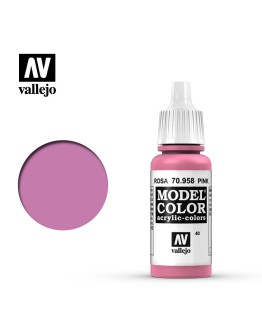 VALLEJO MODEL COLOR ACRYLIC PAINT - 040 - Pink (17ml)