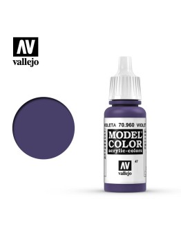 VALLEJO MODEL COLOR ACRYLIC PAINT - 047 - Violet (17ml)
