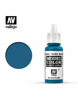 VALLEJO MODEL COLOR ACRYLIC PAINT - 057 - Medium Blue (17ml)