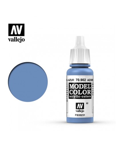 VALLEJO MODEL COLOR ACRYLIC PAINT - 062 - Azure (17ml)