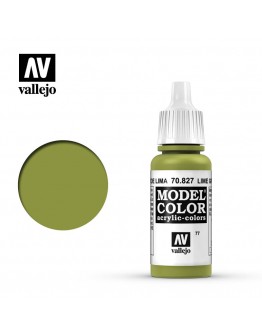 VALLEJO MODEL COLOR ACRYLIC PAINT - 077 - Lime Green (17ml)