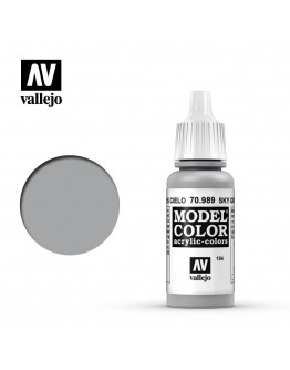 VALLEJO MODEL COLOR ACRYLIC PAINT - 154 - Sky Grey (17ml)