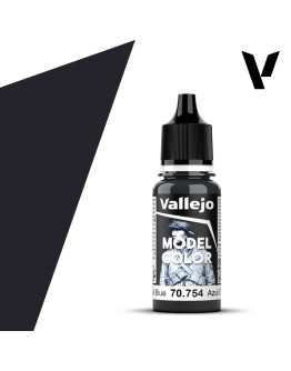 VALLEJO MODEL COLOR ACRYLIC PAINT - 073 - Continental Blue (18ml)