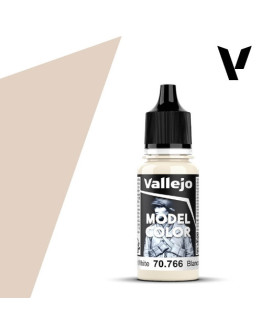 VALLEJO MODEL COLOR ACRYLIC PAINT - 021 - Cream White (18ml)