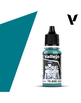 VALLEJO MODEL COLOR ACRYLIC PAINT - 069 - Blue Green (18ml)