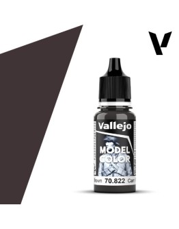 VALLEJO MODEL COLOR ACRYLIC PAINT - 145 - German Camouflage Black Brown (18ml)