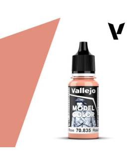 VALLEJO MODEL COLOR ACRYLIC PAINT - 007 - Salmon Rose (18ml)