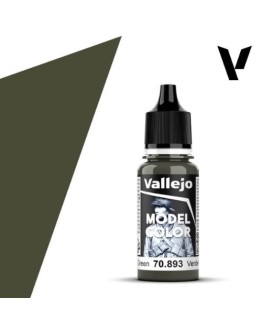 VALLEJO MODEL COLOR ACRYLIC PAINT - 105 - US Dark Green (18ml)