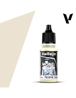 VALLEJO MODEL COLOR ACRYLIC PAINT - 004 - Ivroy (18ml)