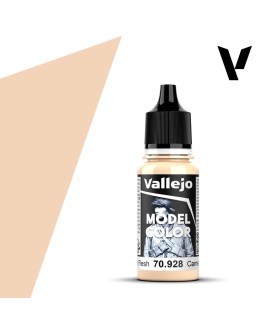 VALLEJO MODEL COLOR ACRYLIC PAINT - 005 - Light Flesh (18ml)