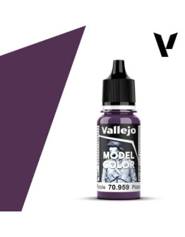 VALLEJO MODEL COLOR ACRYLIC PAINT - 047 - Purple (18ml)