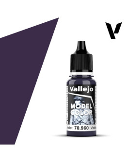 VALLEJO MODEL COLOR ACRYLIC PAINT - 053 - Violet (18ml)