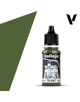 VALLEJO MODEL COLOR ACRYLIC PAINT - 092 - Olive Green (18ml)