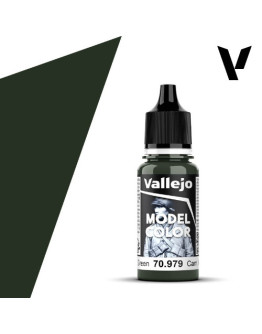 VALLEJO MODEL COLOR ACRYLIC PAINT - 089 - Camouflage Dark Green (18ml)