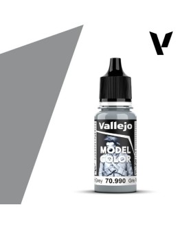 VALLEJO MODEL COLOR ACRYLIC PAINT - 177 - Light Grey (18ml)