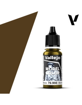 VALLEJO MODEL COLOR ACRYLIC PAINT - 201 - Bronze (18ml)