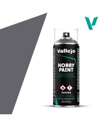 VALLEJO ACRYLIC AEROSOL HOBBY PAINT - 28031 - Gun Metal