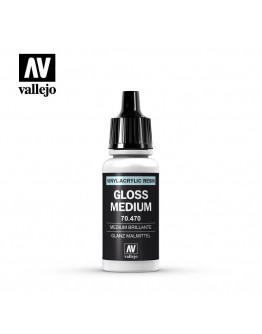 VALLEJO AUXILIARY PRODUCTS - 70.470 - GLOSS MEDIUM - 17ML
