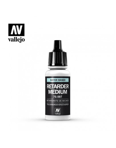 VALLEJO AUXILIARY PRODUCTS - 70.597 - RETARDER MEDIUM - 17ML