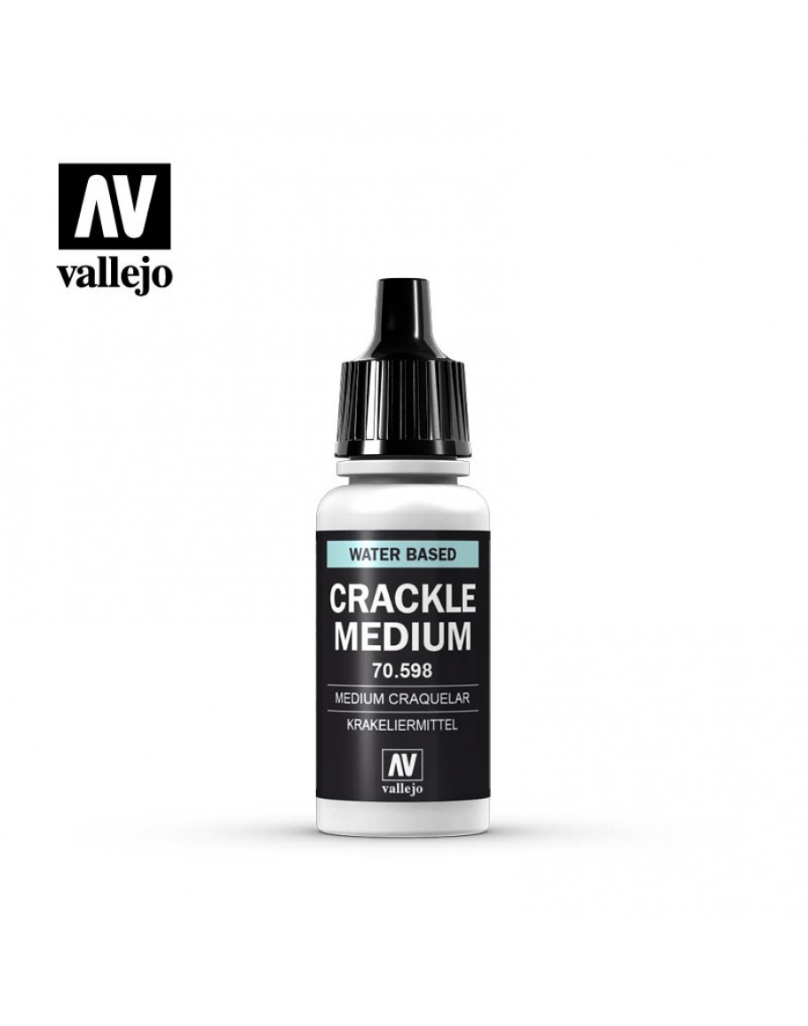 Crackle medium vallejo как пользоваться