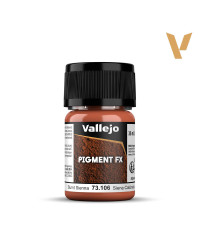 VALLEJO AUXILIARY PRODUCTS - PIGMENT FX - 73.106 - BURNT SIENNA (30ML)