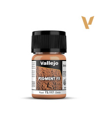 VALLEJO AUXILIARY PRODUCTS - PIGMENT FX - 73.117 - RUST (30ML)