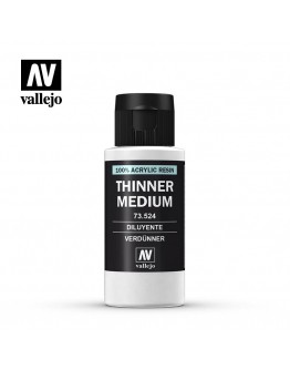 VALLEJO AUXILIARY PRODUCTS - 73.524 - THINNER MEDIUM - 60ML