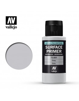 VALLEJO AUXILIARY PRODUCTS - 73.601 - SURFACE PRIMER - GREY - 60ML