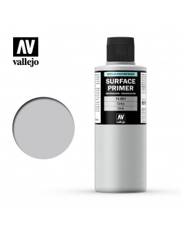 VALLEJO AUXILIARY PRODUCTS - 74.601 - SURFACE PRIMER - GREY - 200ML