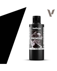 VALLEJO AUXILIARY PRODUCTS - 74.602 - SURFACE PRIMER - BLACK - 200ML